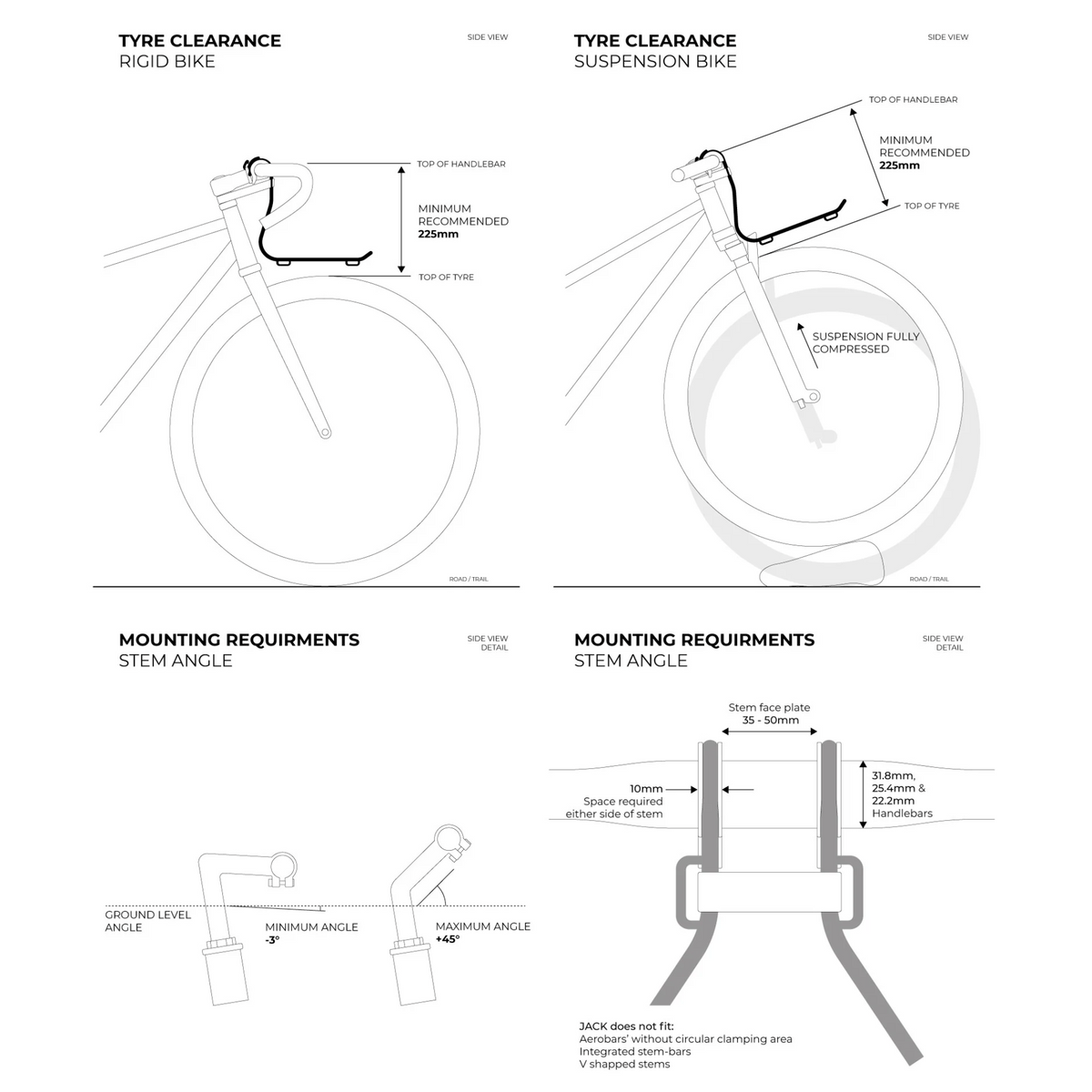 WHOLE GRAIN CYCLES Jack The Bike Rack