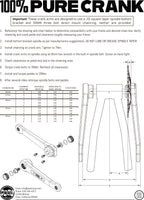 PAUL COMPONENT 100％ Pure PAUL Cranks