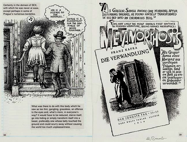 CIRCLES BOOKS Kafka by R.Crumb