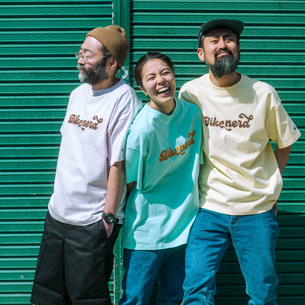 CHAMPION S/S Tee “Bike Nerd”
