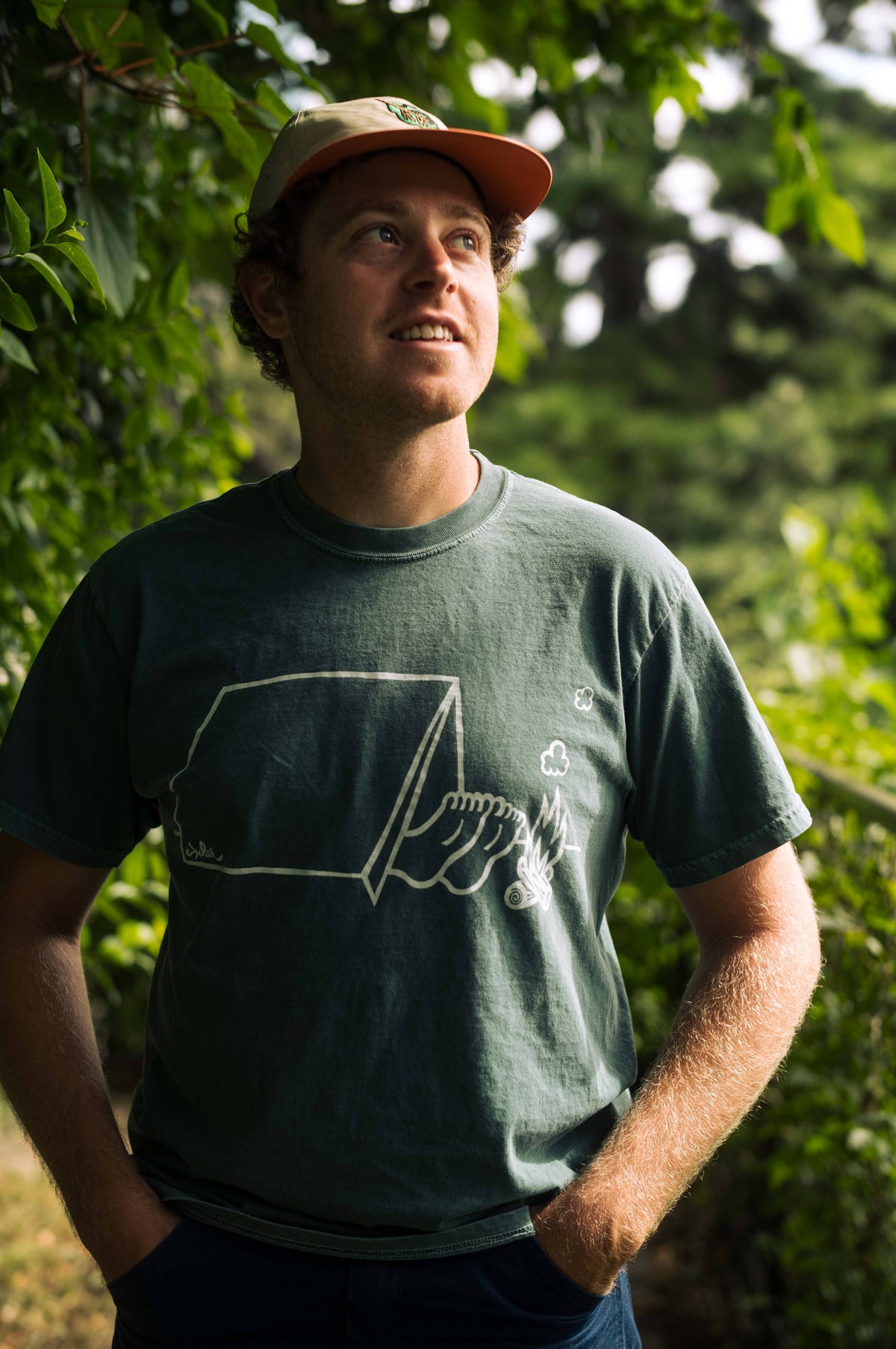 SKLAR BIKES Happy Camper T-Shirt