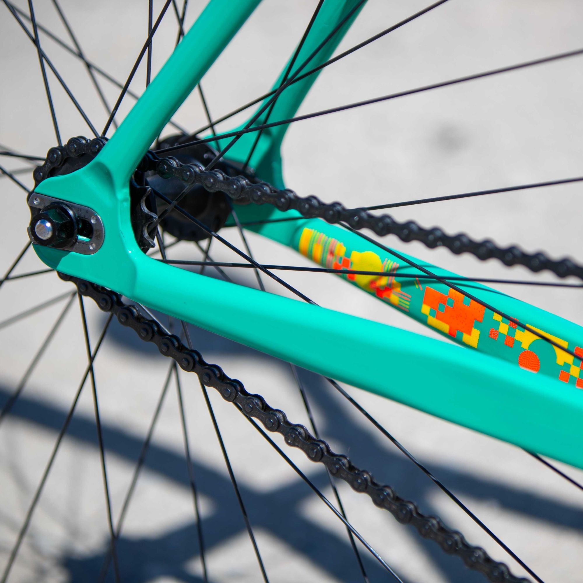 MASH AC-4 Neon Algae Frame Set MASH AC-4 Neon Algae Frame Set