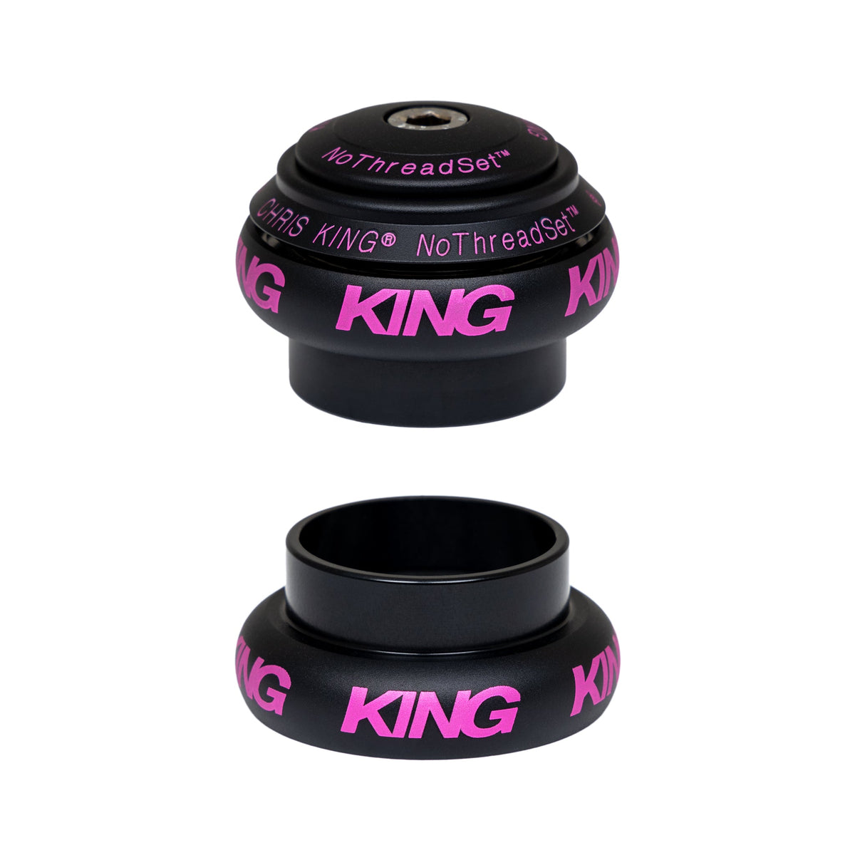 CHRIS KING NoThreadSet Two Tone Black Punch