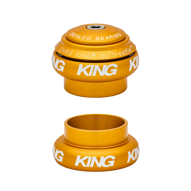 CHRIS KING NoThreadSet Matte Gold 50th
