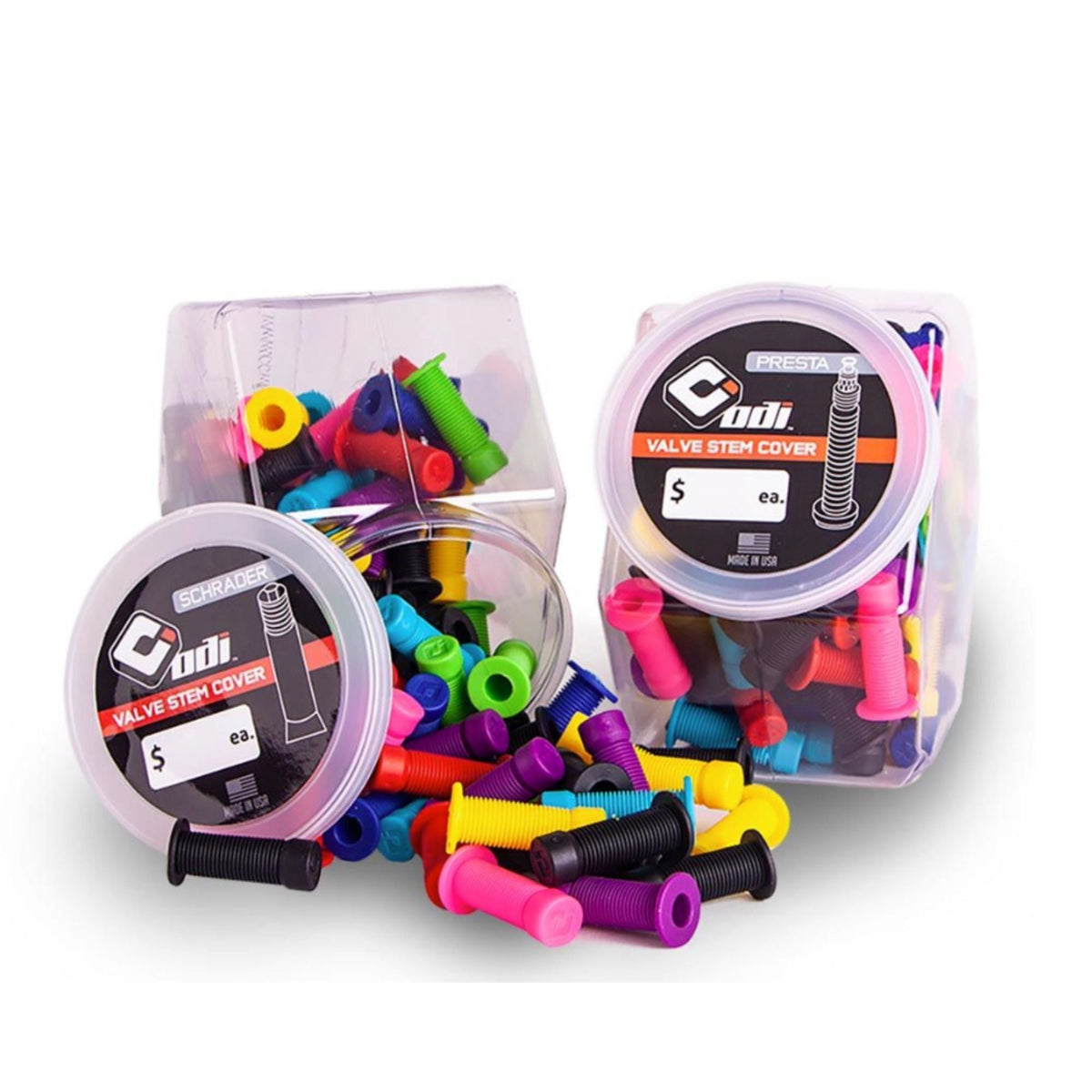 ODI Valve Stem Cap “Candy Jar”