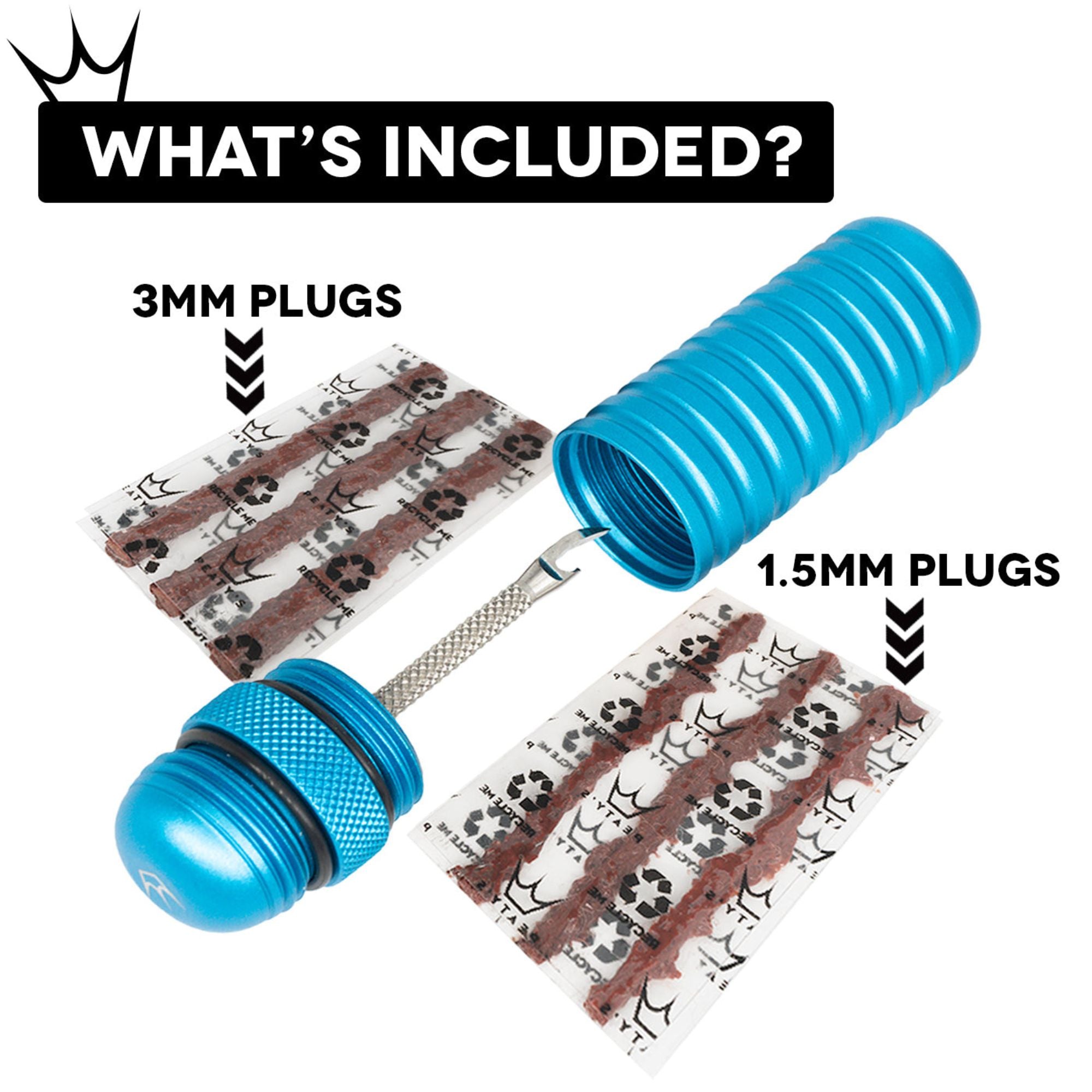 PEATY'S x CHRIS KING Holeshot Tubeless Puncture Plugger Kit