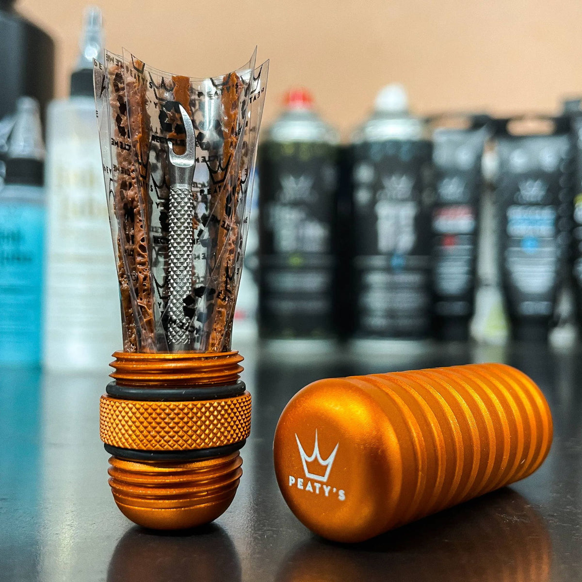 PEATY'S×CHRIS KING Holeshot Tubeless Puncture Plugger Kit