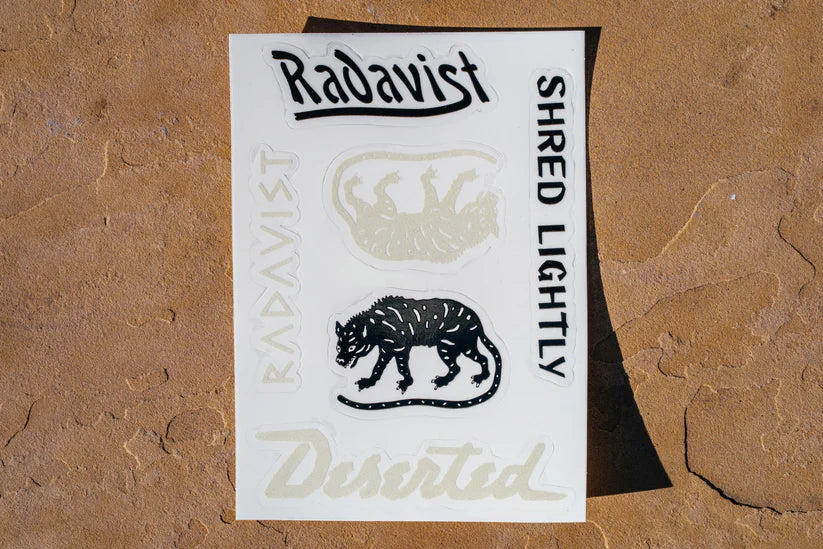 THE RADAVIST Stickers - Radavist Kiss Cut - Six Pack