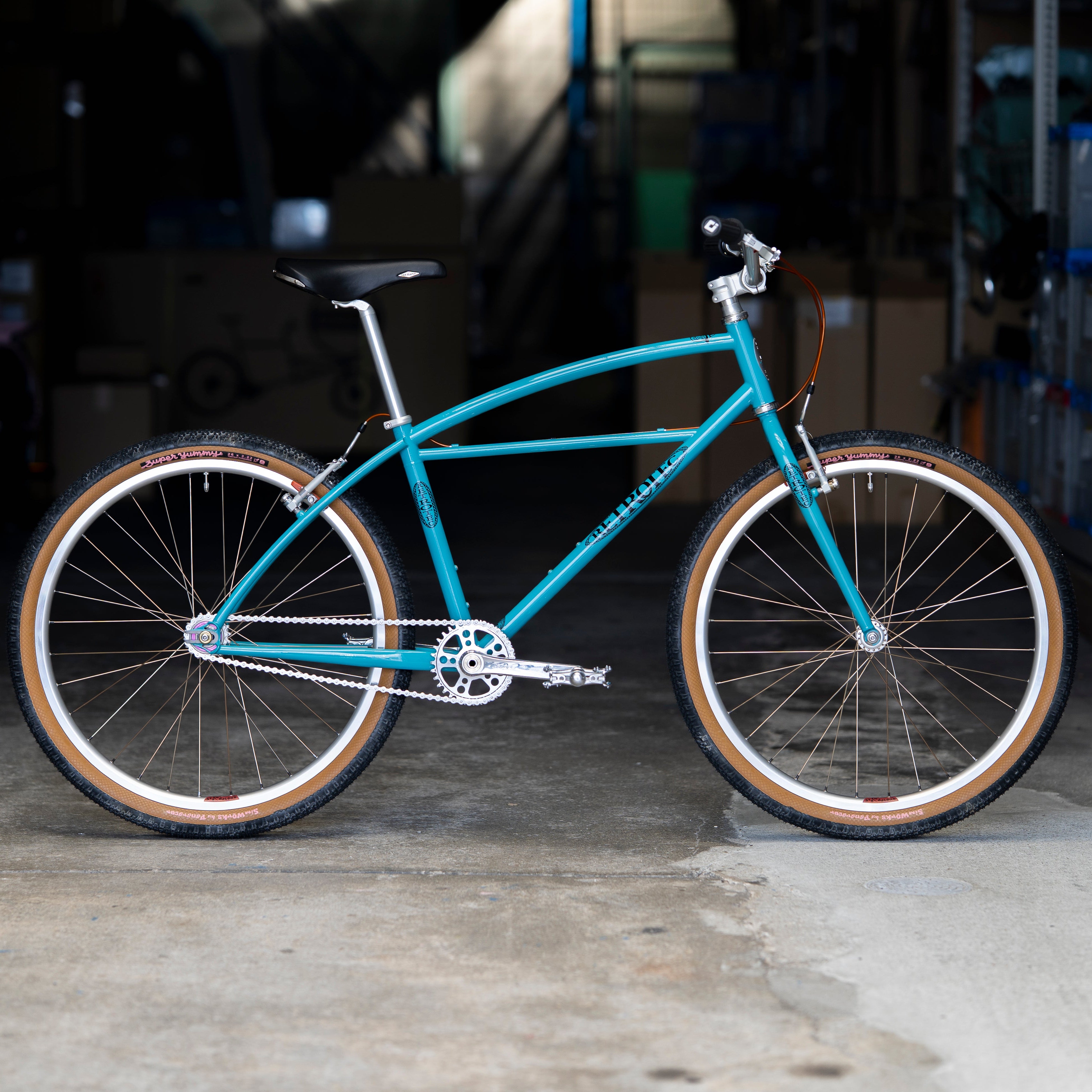 RETROTEC 26" Single Speed MTB Circles Original Complete Bike