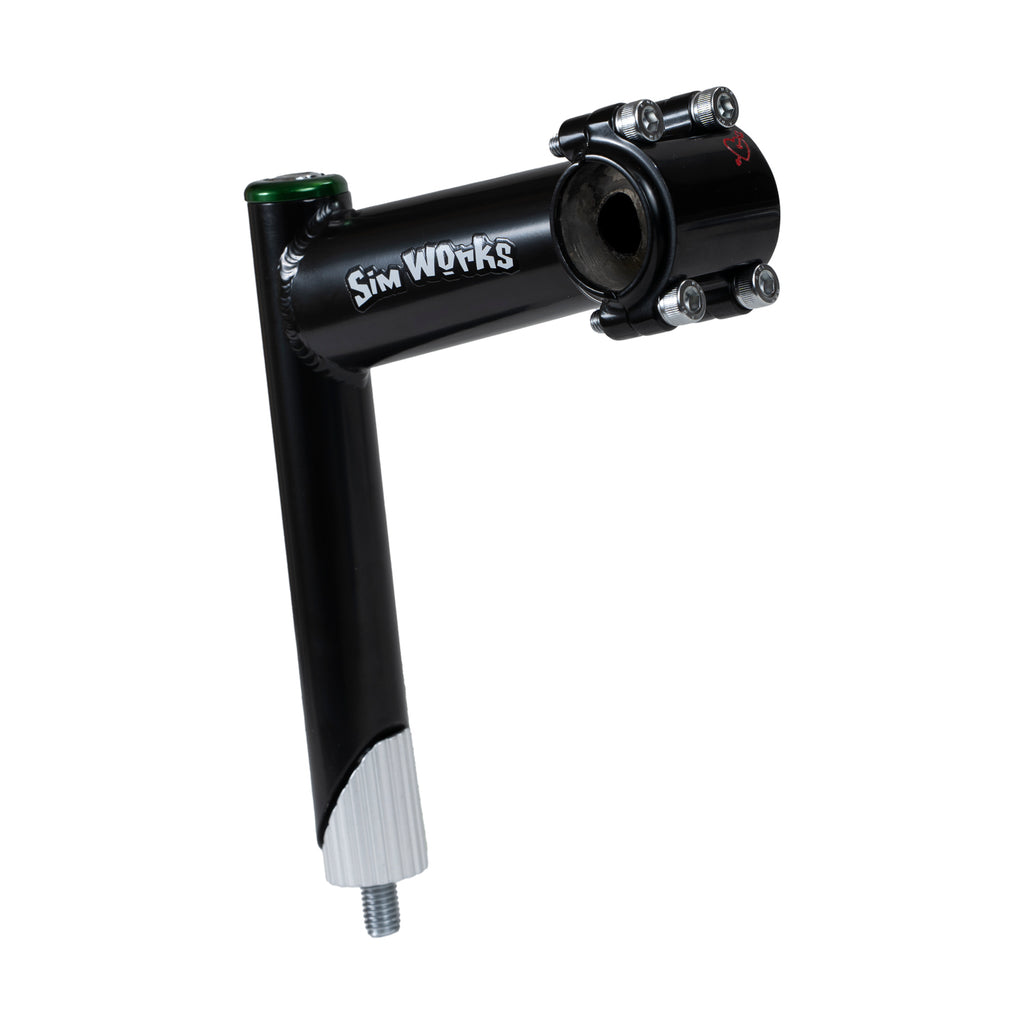 SIMWORKS Gettin' Hungry Stem 4-Bolt Faceplate Lettuce (Green / 25.4mm / 100°)