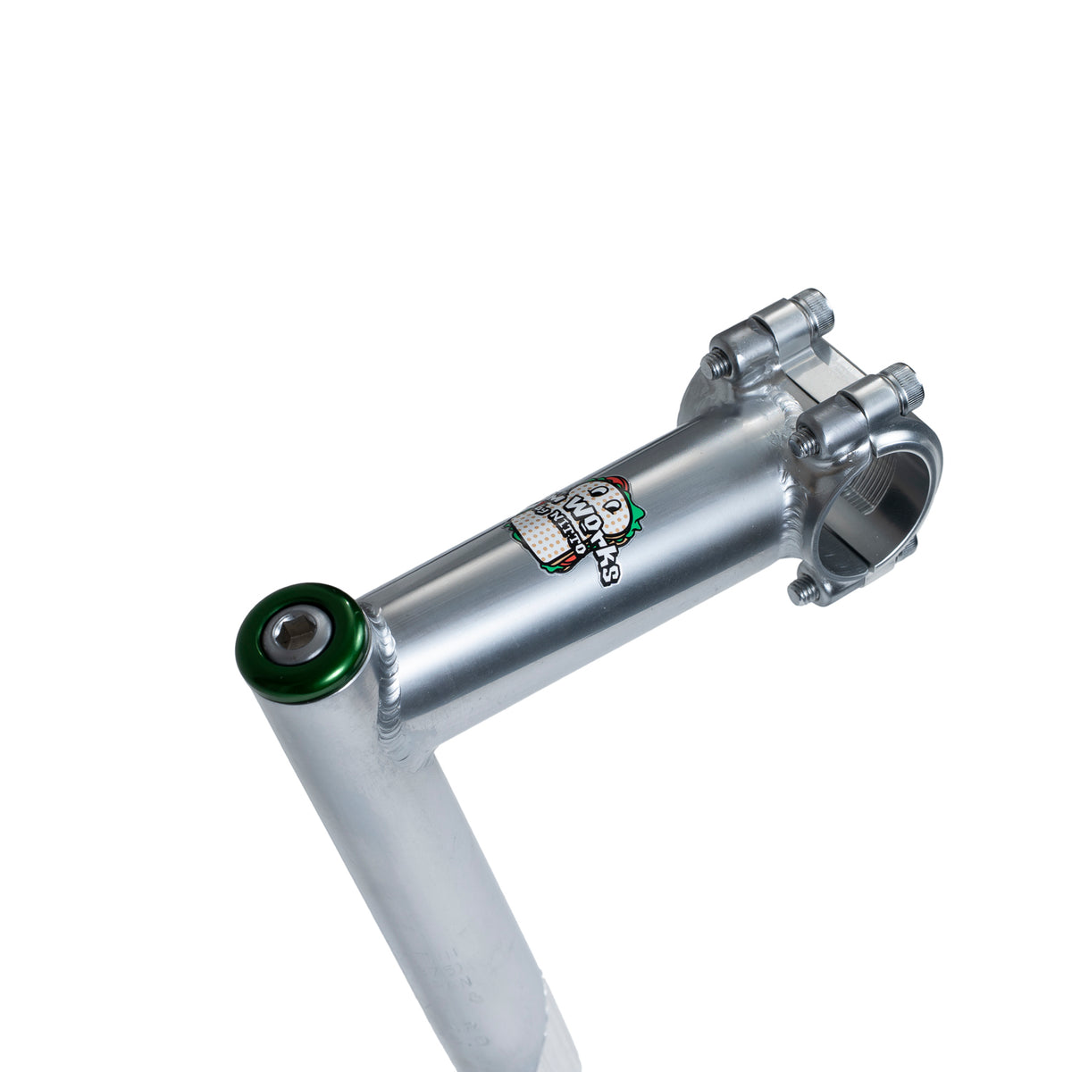 SIMWORKS Gettin' Hungry Stem 4-Bolt Faceplate Lettuce (Green / 25.4mm / 100°)