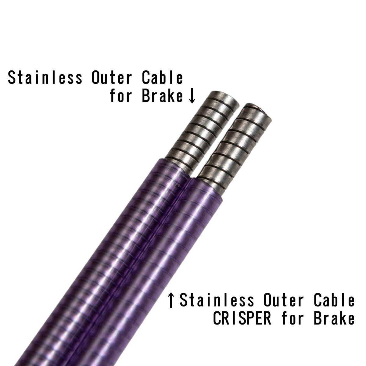 SIMWORKS Stainless Outer Cable "CRISPER" for Brake - 3m