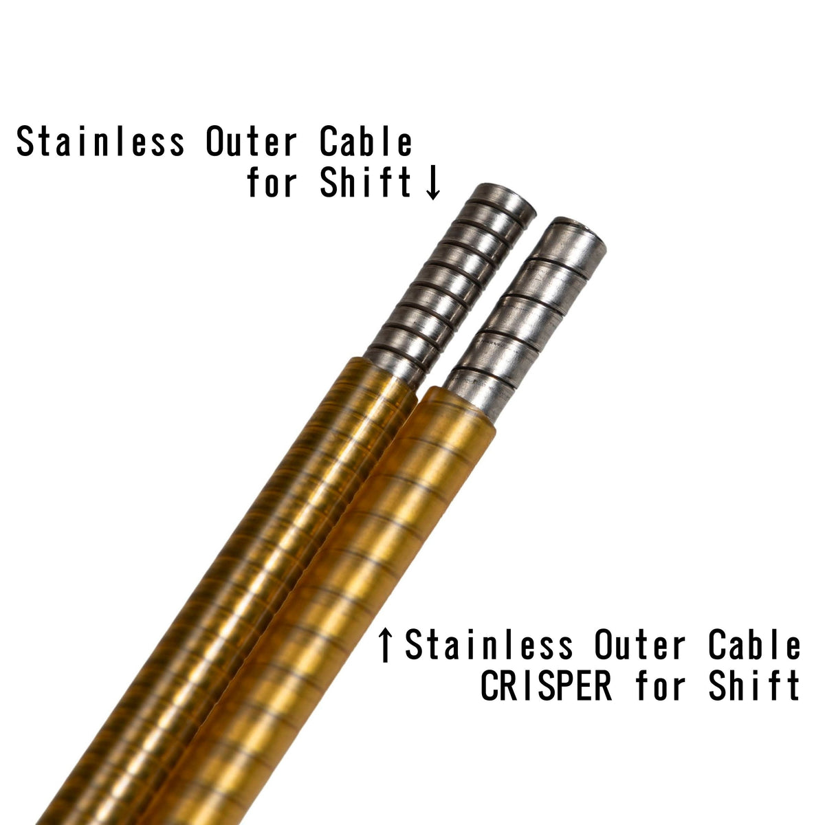 SIMWORKS Stainless Outer Cable "CRISPER" for Shift - 3m