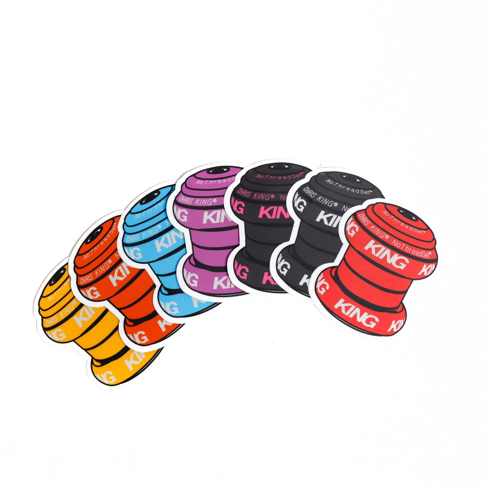CHRIS KING NoThreadSet ワッペン付き CHRIS KING NoThreadSet Sticker Pack