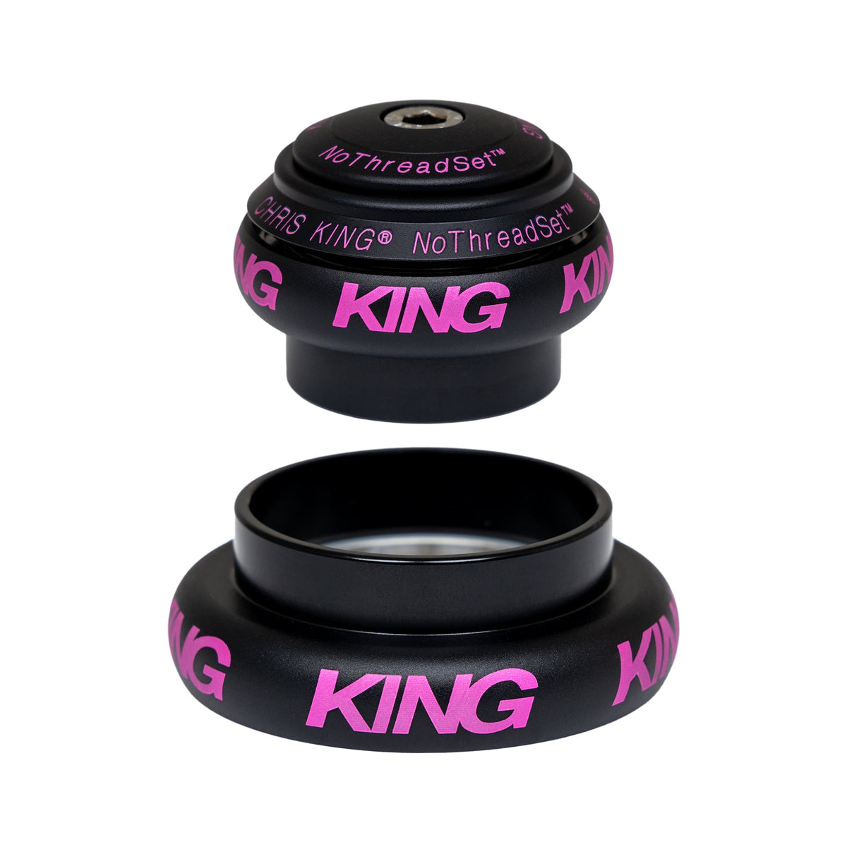 CHRIS KING NoThreadSet Two Tone Black Punch - product image 2