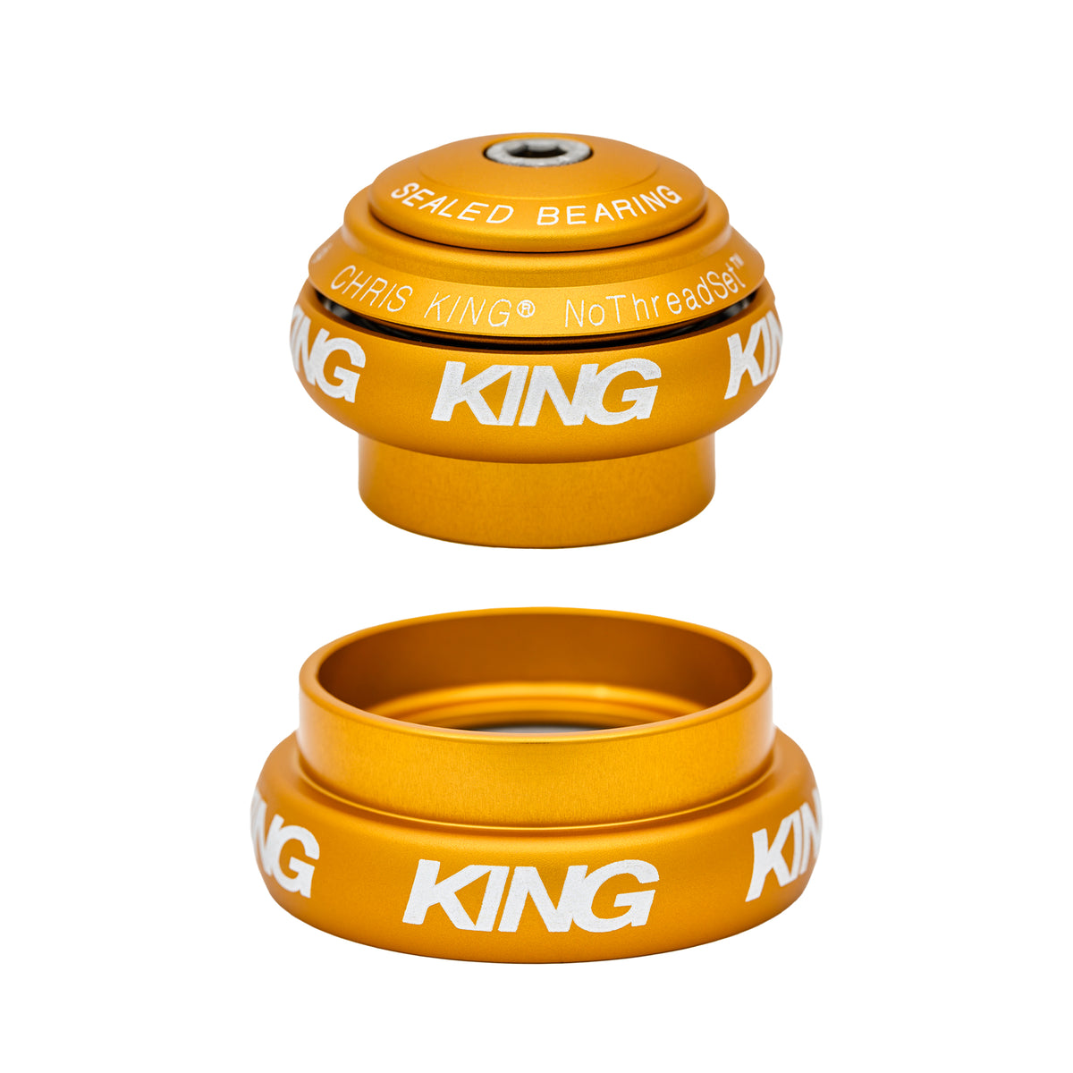 CHRIS KING NoThreadSet Matte Gold 50th - product image 2