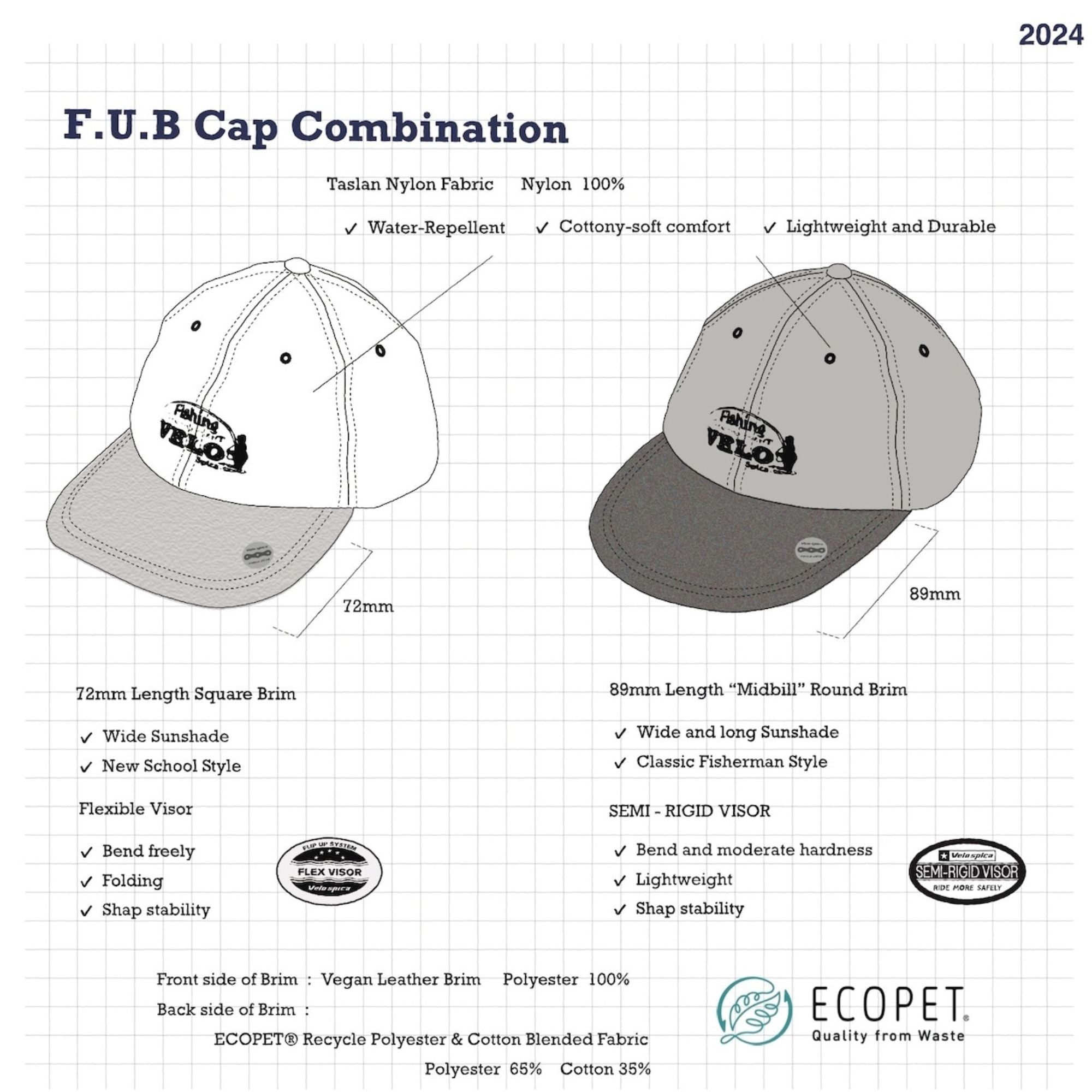 VELO SPICA F.U.B Cap Combination