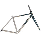 WILDE BICYCLE Heighliner Frame Set - Marbled Green