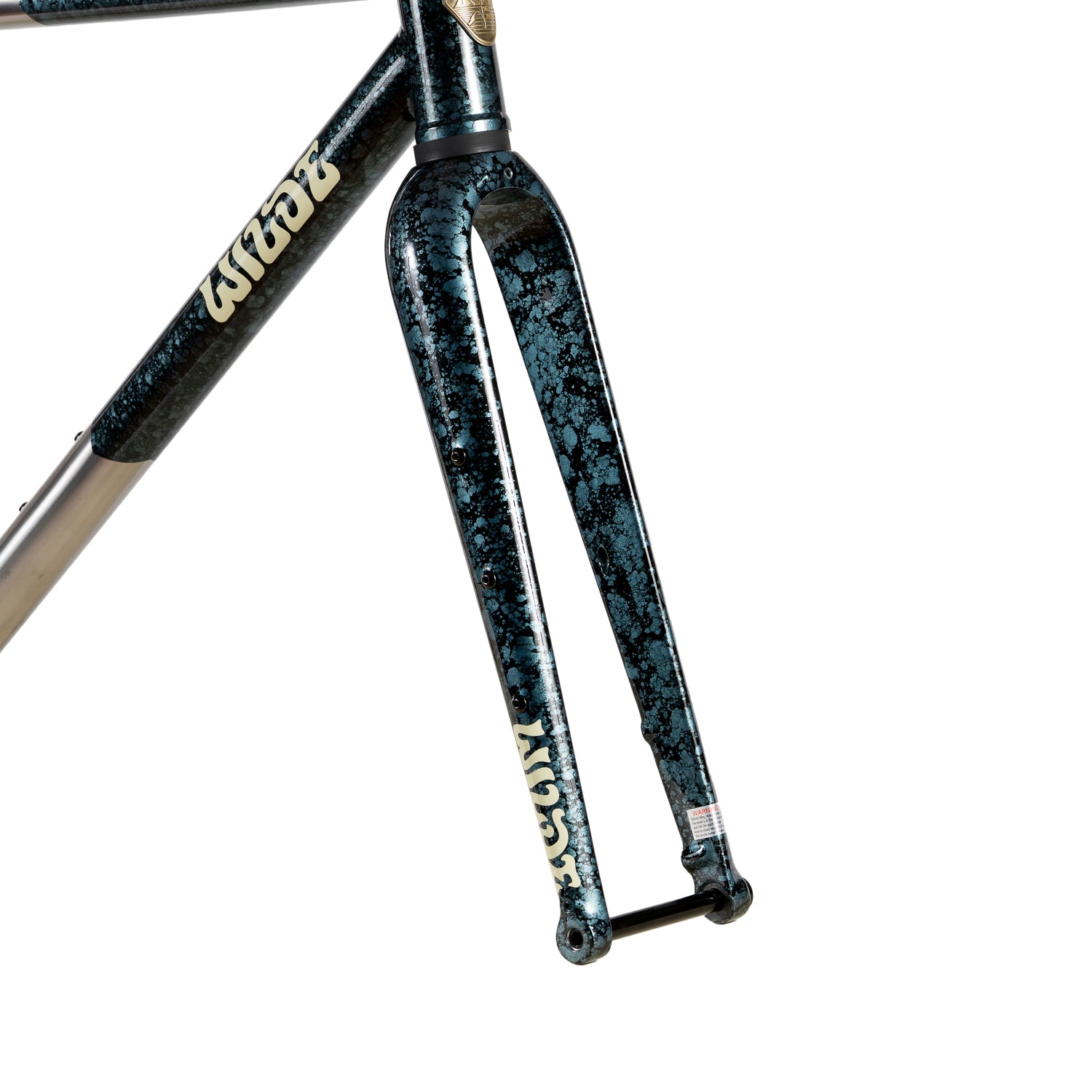 WILDE BICYCLE Heighliner Frame Set - Marbled Green