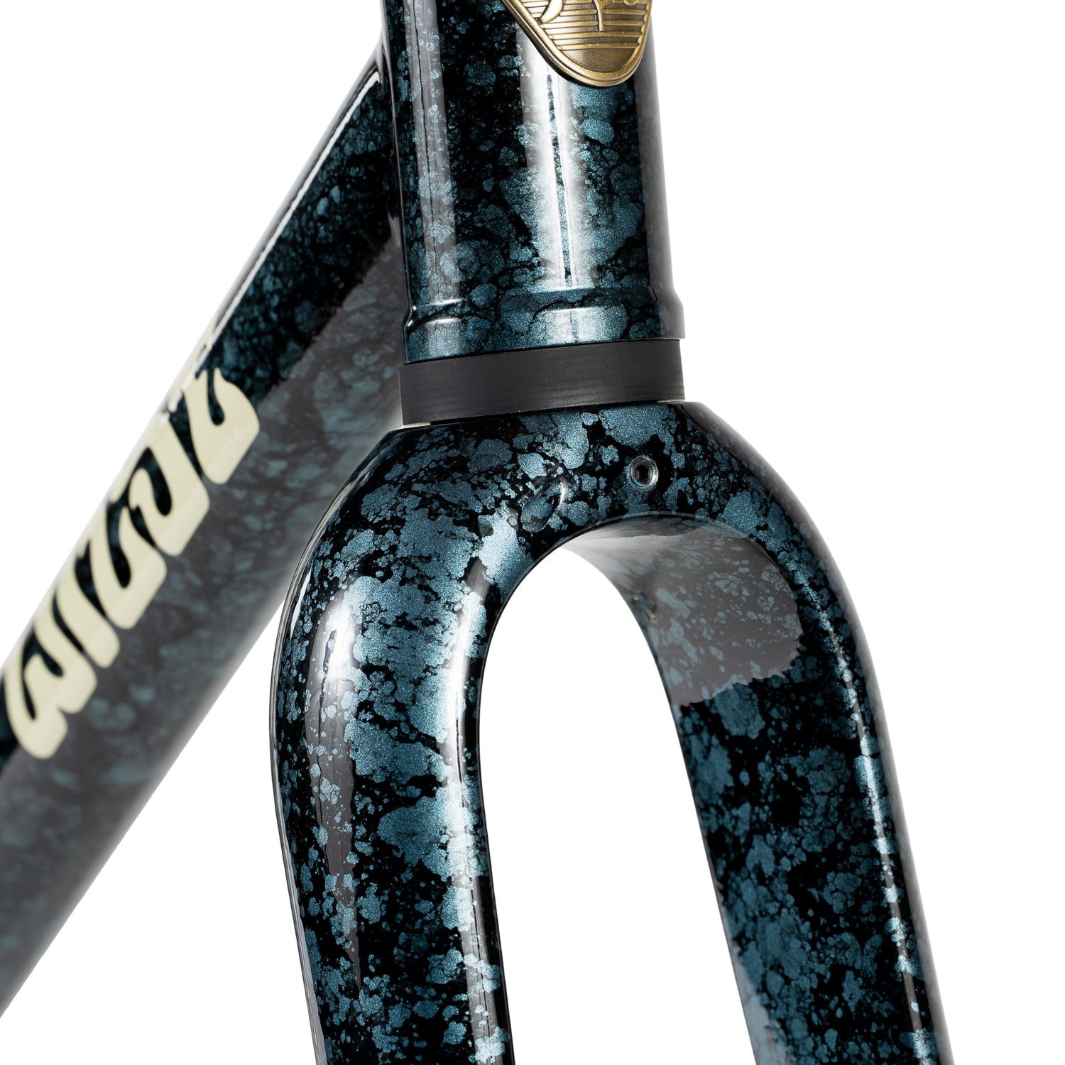 WILDE BICYCLE Heighliner Frame Set - Marbled Green