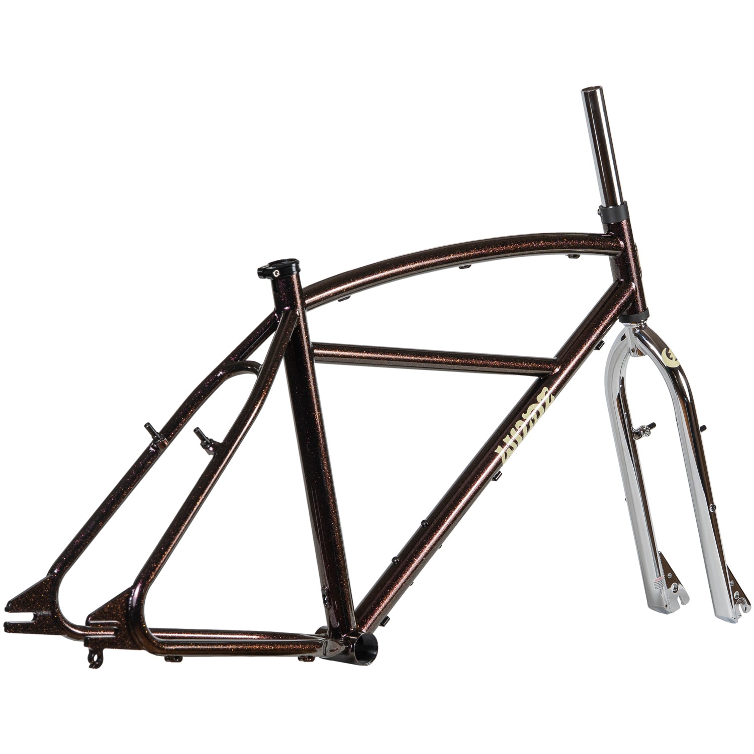 WILDE BICYCLE Moto-Cruiser Frame Set - Purple Pizazz