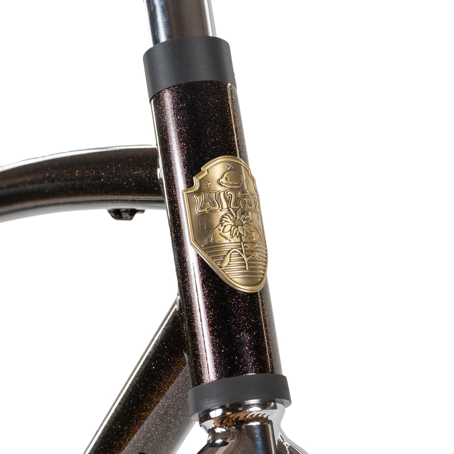 WILDE BICYCLE Moto-Cruiser Frame Set - Purple Pizazz