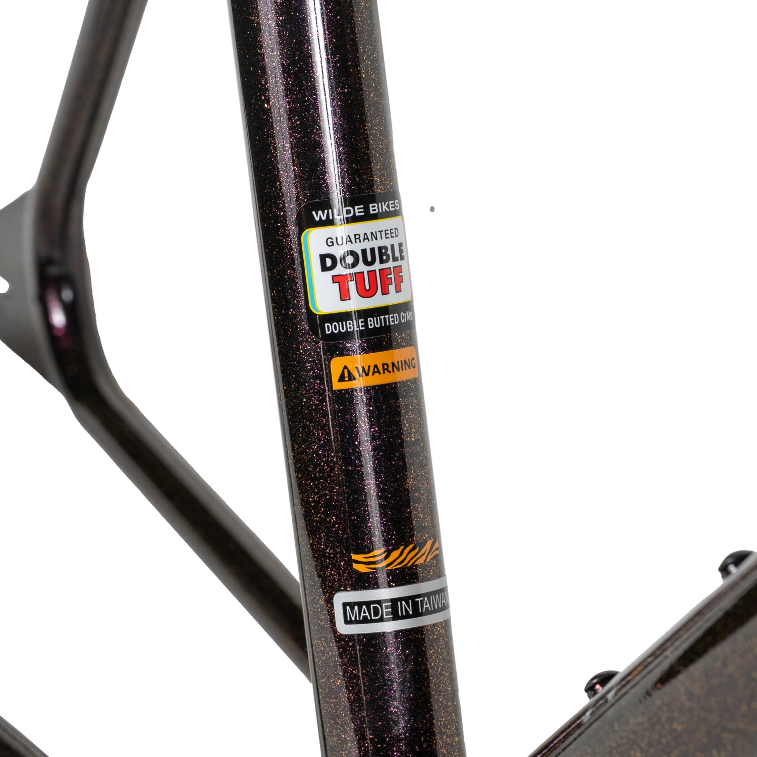WILDE BICYCLE Moto-Cruiser Frame Set - Purple Pizazz