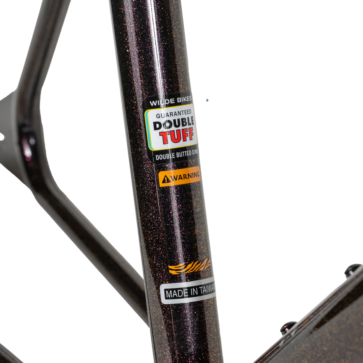 WILDE BICYCLE Moto-Cruiser Frame Set - Purple Pizazz