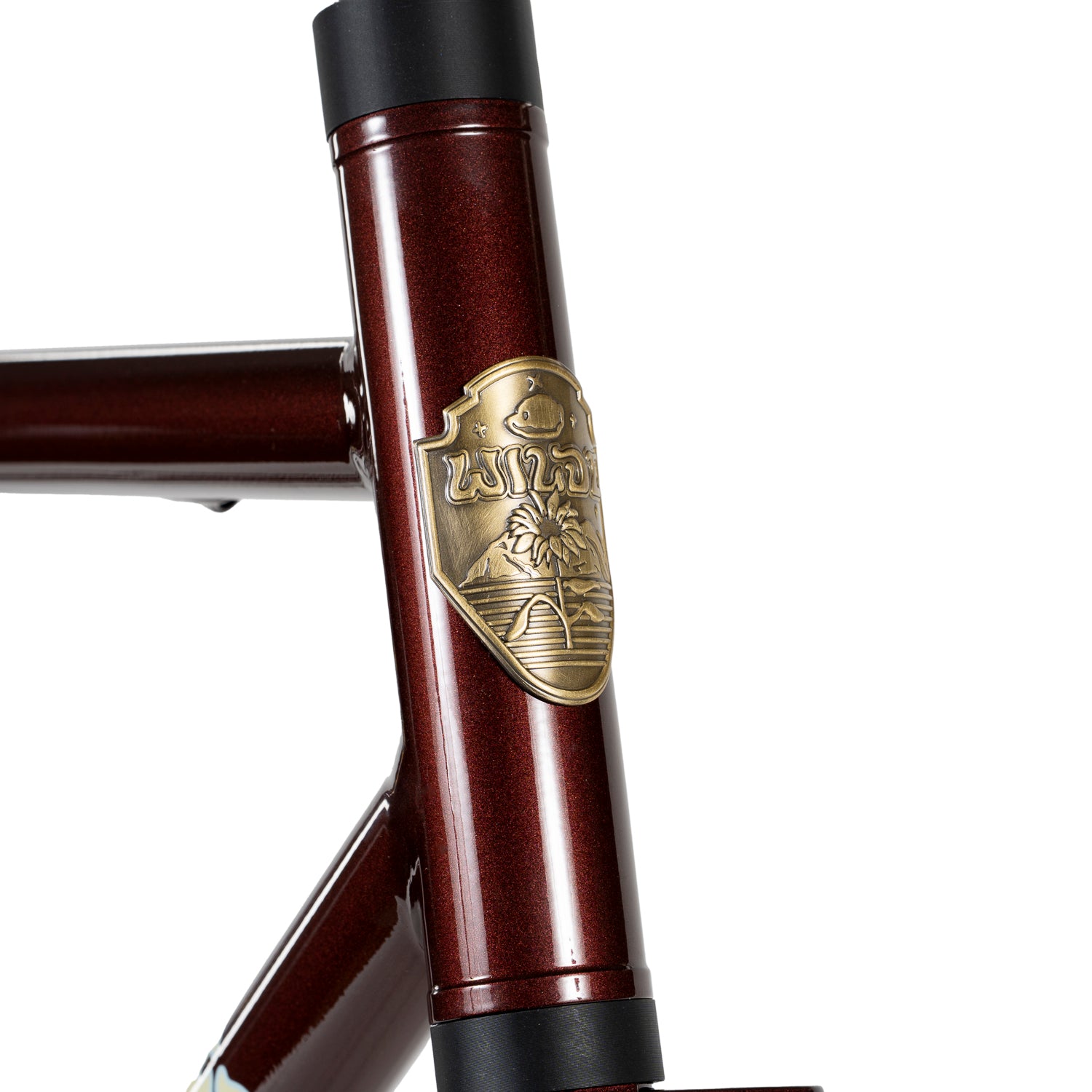 WILDE BICYCLE Spelljammer Rim Brake Randonneur Frame Set - Oxblood