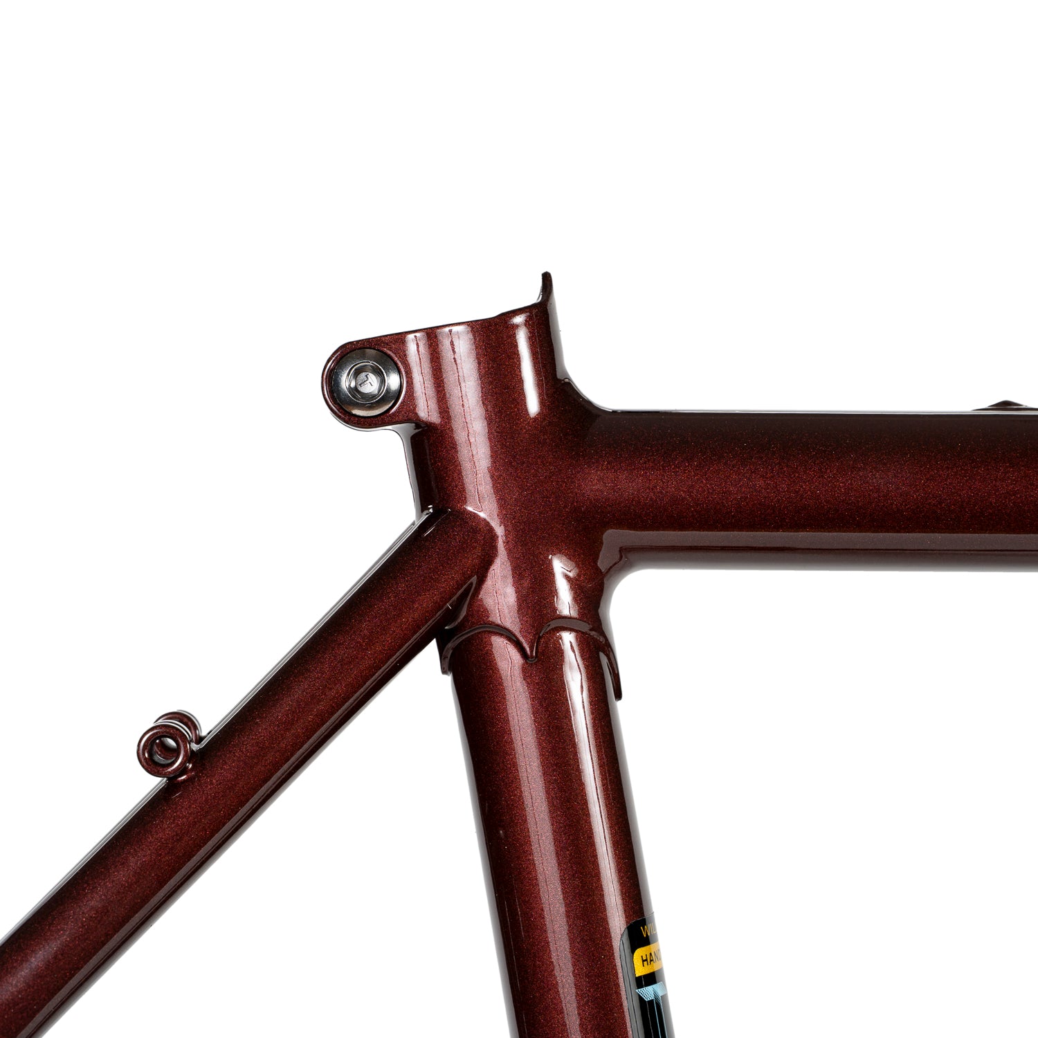 WILDE BICYCLE Spelljammer Rim Brake Randonneur Frame Set - Oxblood