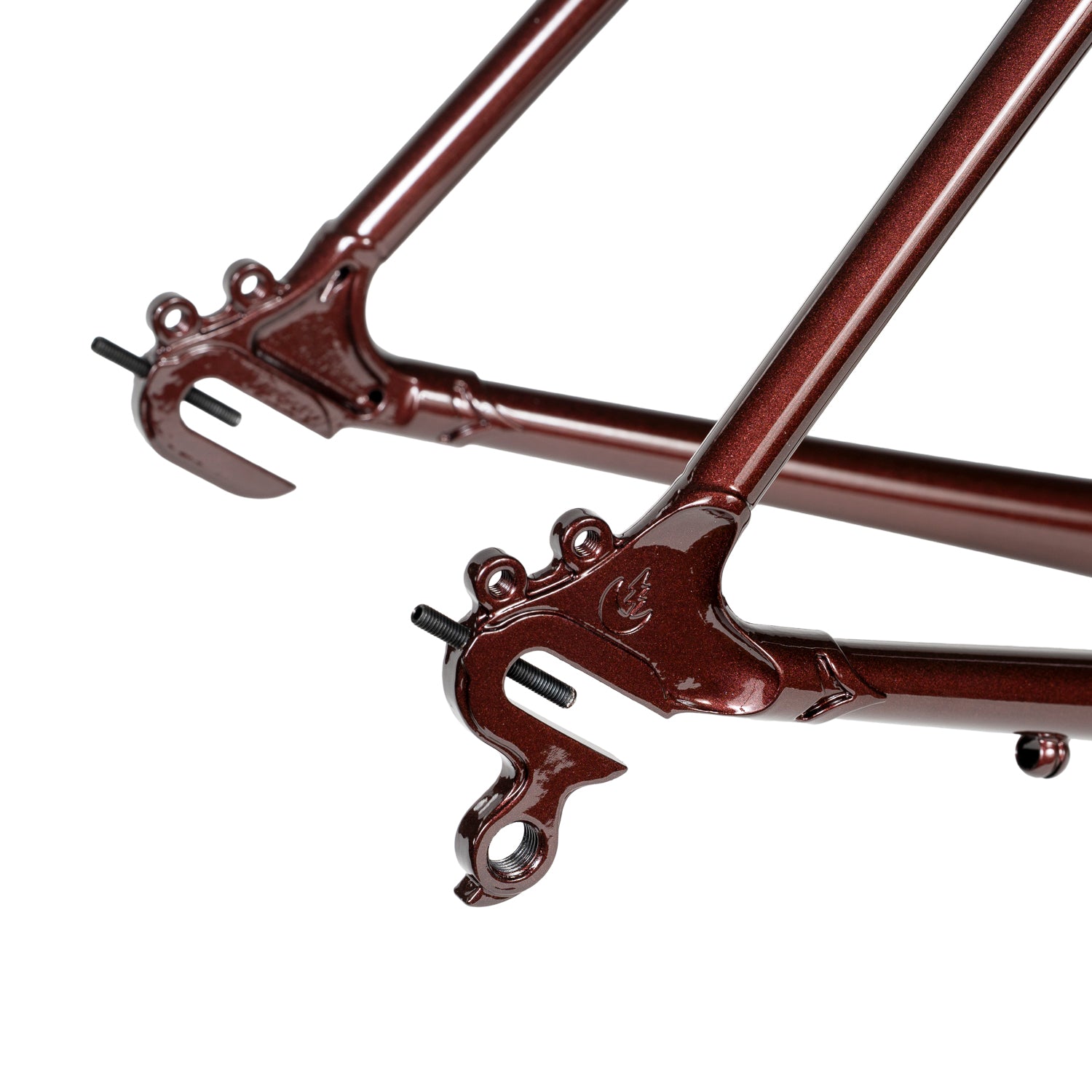 WILDE BICYCLE Spelljammer Rim Brake Randonneur Frame Set - Oxblood