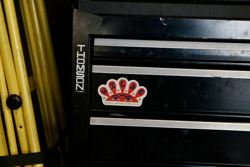 WILDE BICYCLE Sun Sticker