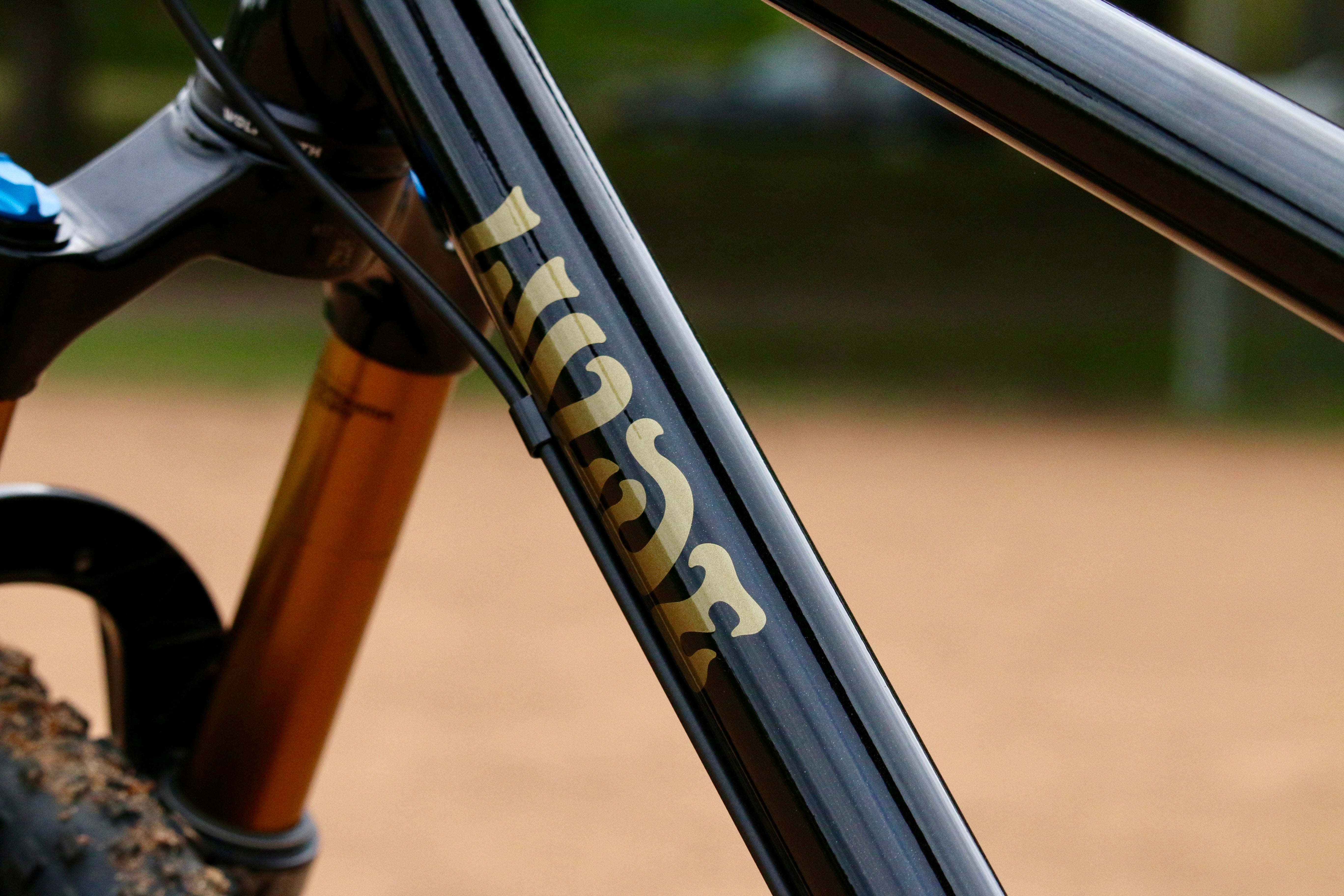 WILDE BICYCLE CO. Dark Star Frame - Sparkle Black