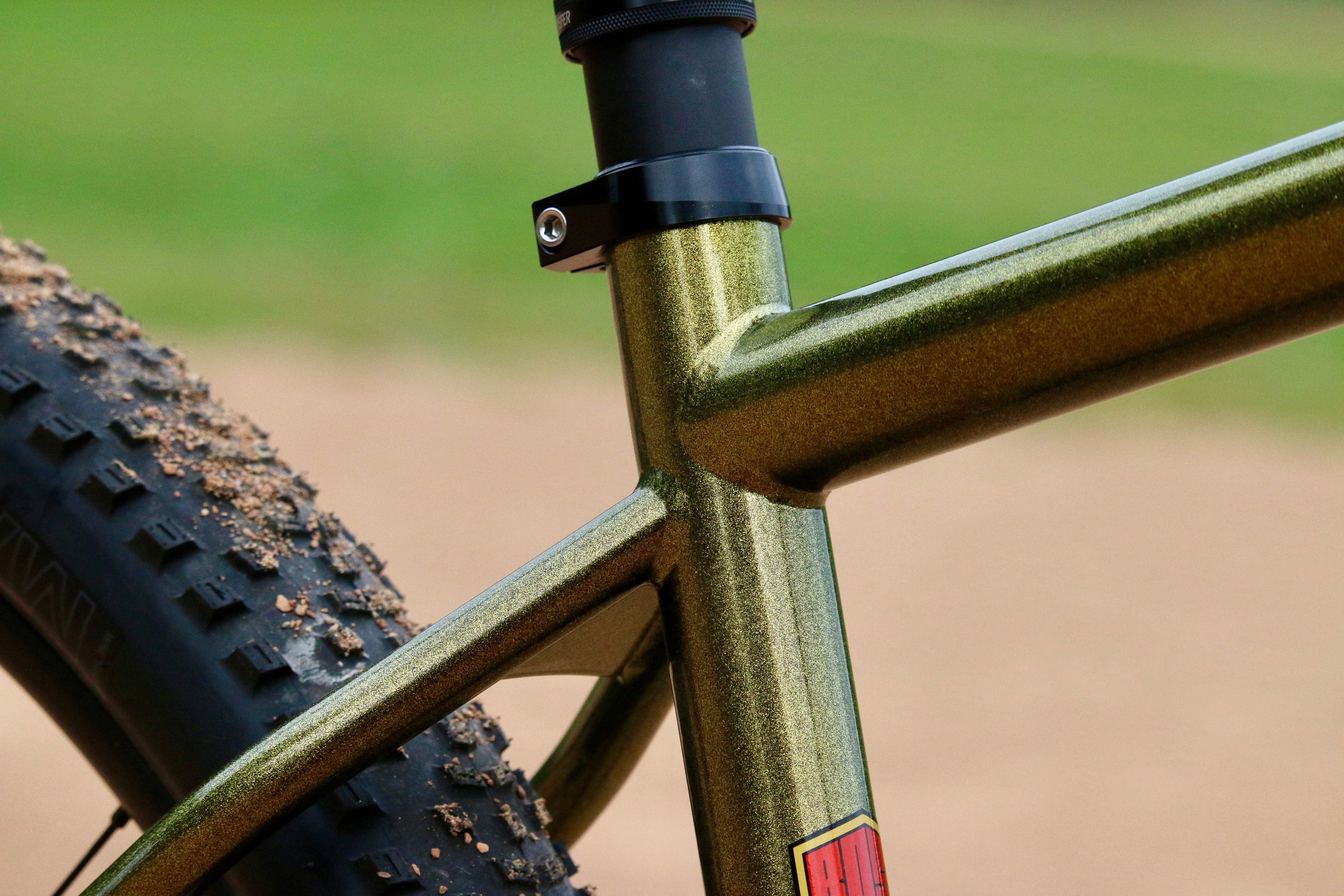 WILDE BICYCLE CO. Dark Star Frame - Sparkle Black