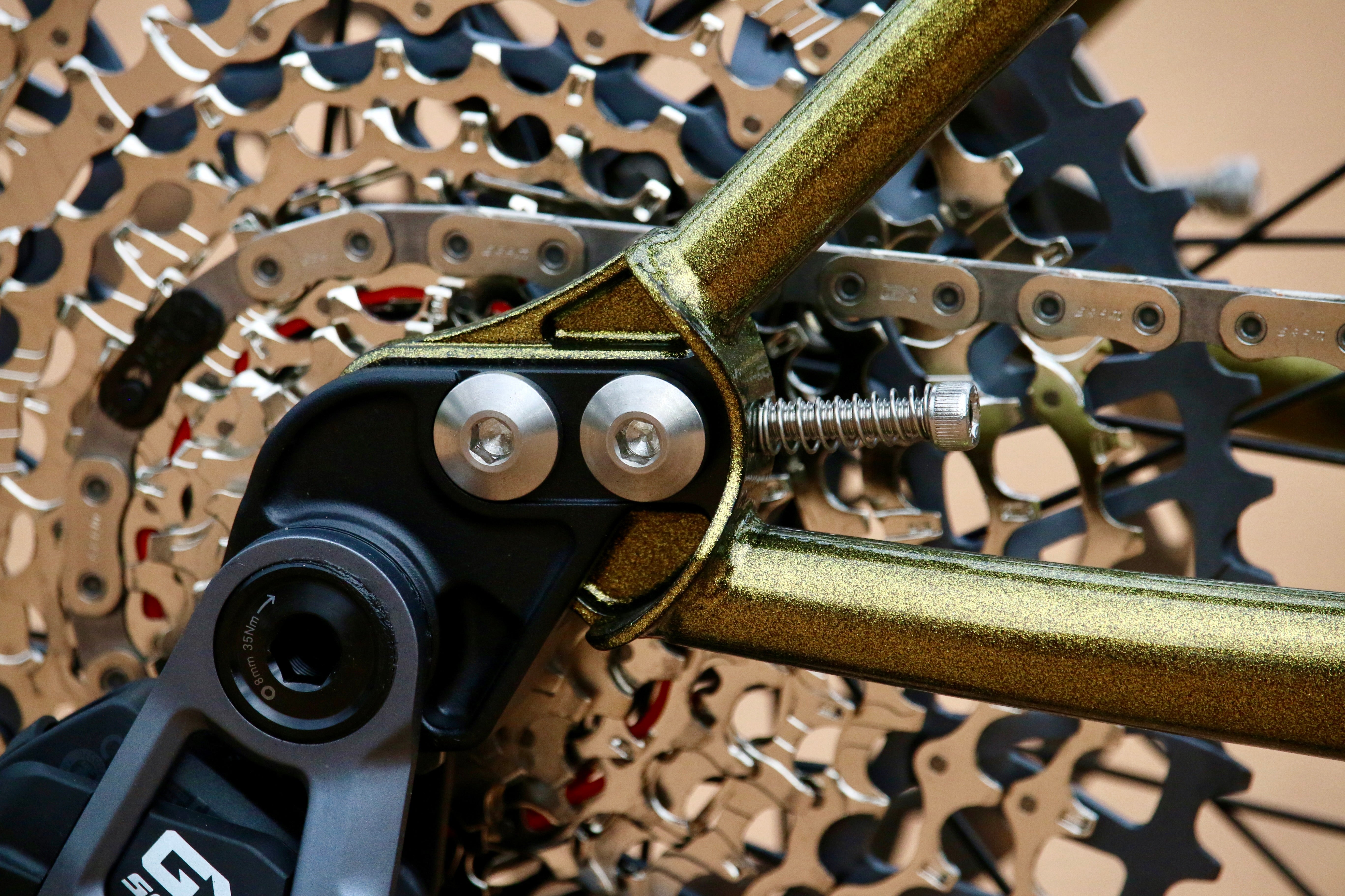 WILDE BICYCLE CO. Dark Star Frame - Sparkle Black