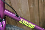 WILDE BICYCLE Mean Jean Frame Set - Purple / Pink Sparkle