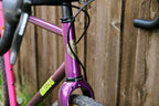 WILDE BICYCLE Mean Jean Frame Set - Purple / Pink Sparkle