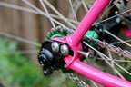 WILDE BICYCLE Mean Jean Frame Set - Purple / Pink Sparkle