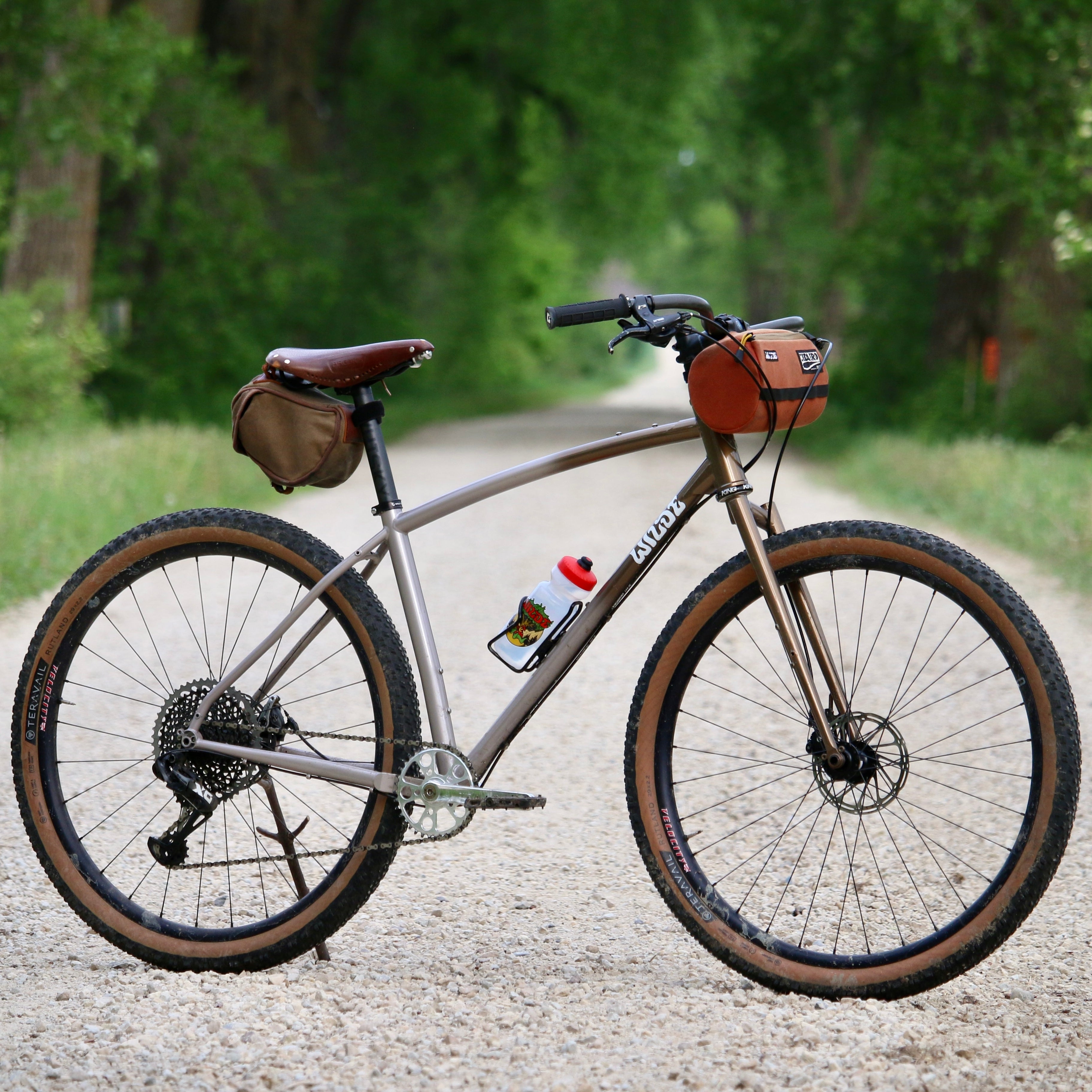 WILDE BICYCLE CO. Supertramp Frame Set - Dirt Champagne