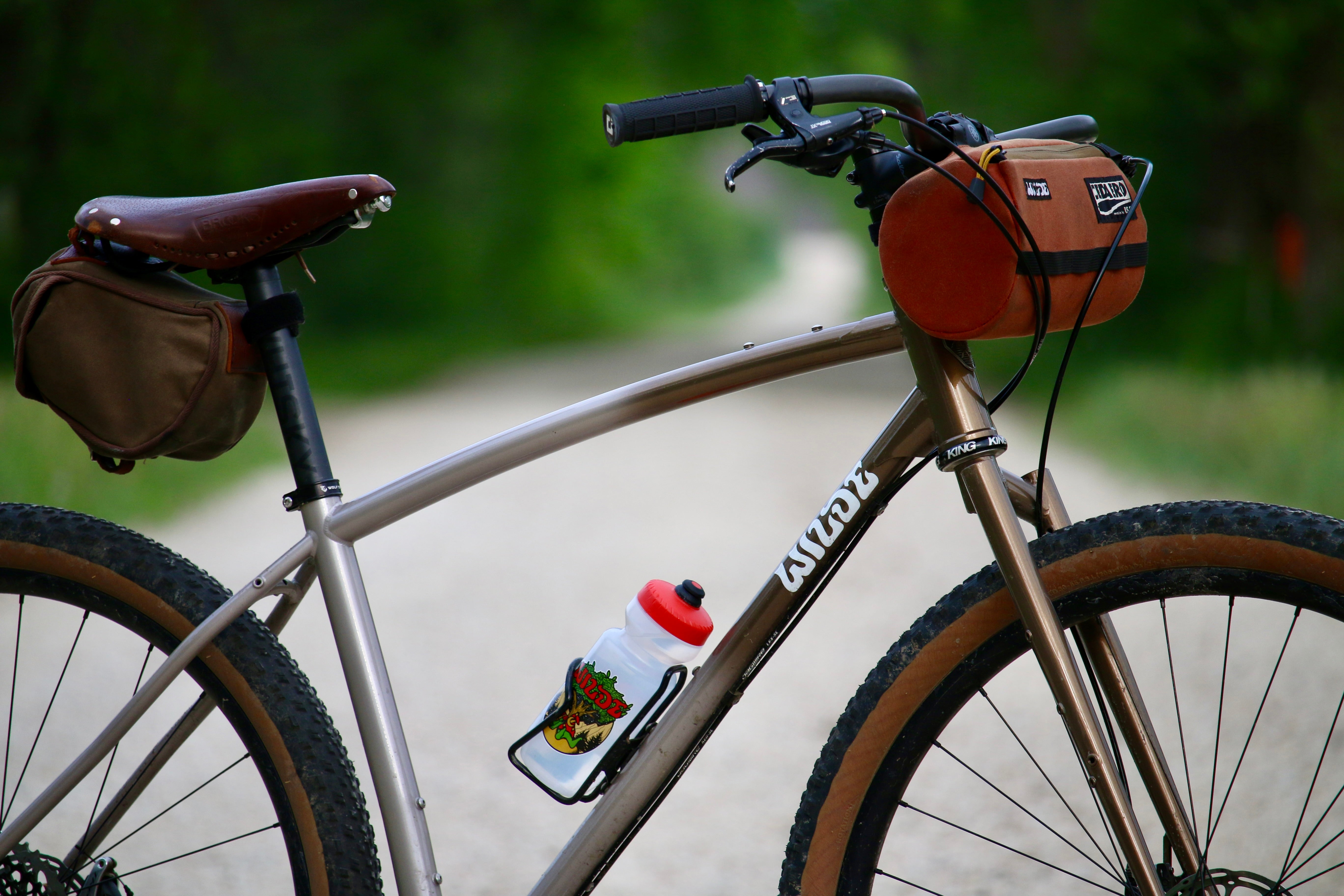 WILDE BICYCLE CO. Supertramp Frame Set - Dirt Champagne
