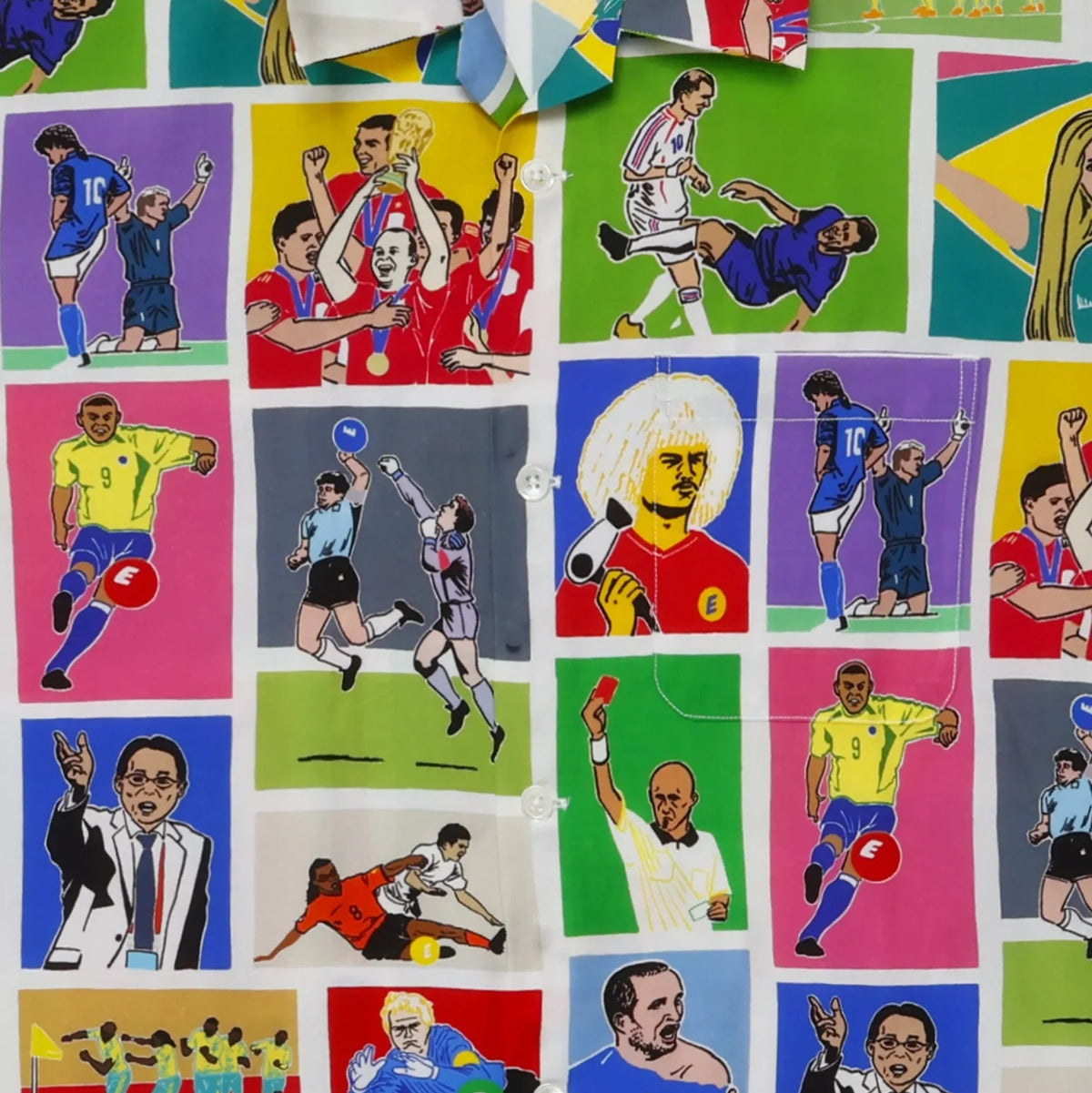 EANBE Aloha Shirt / World Cup