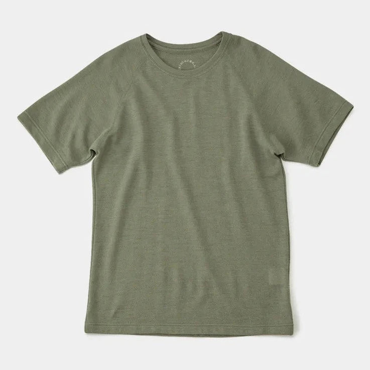 山と道 DF Mesh Merino Crew Neck L size 山と道 DF Mesh Merino Crew Neck L size