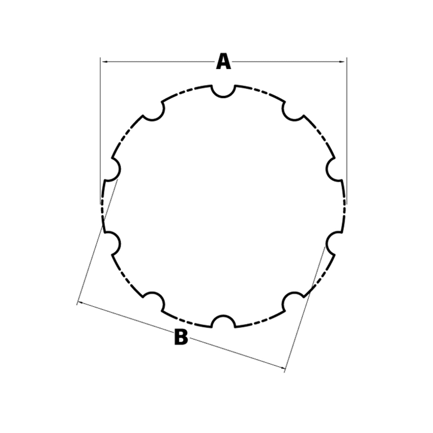 ABBEY BIKE TOOLS Bottom Bracket Socket - OSBB "CK"