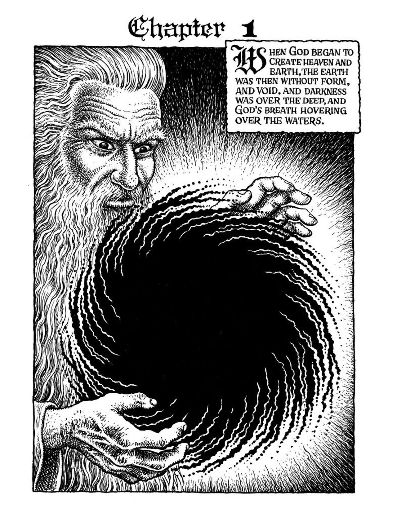 CIRCLES BOOKS Books of Genesis Ilustratted by R. Crumb