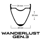 ASTRAL CYCLING Wanderlust Gen3 - Stealth Grey