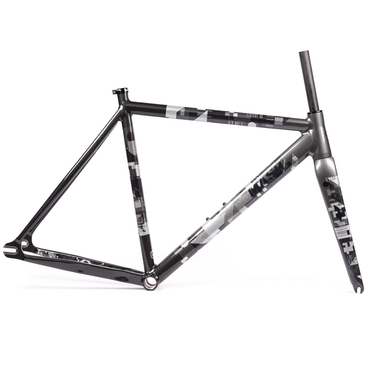 MASH AC-4 Charcoal Silver Frame Set