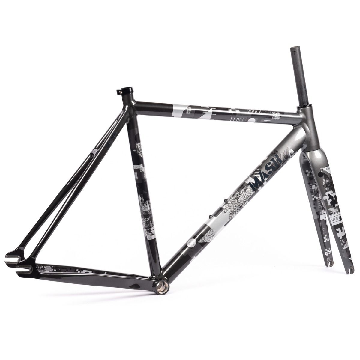 MASH AC-4 Charcoal Silver Frame Set