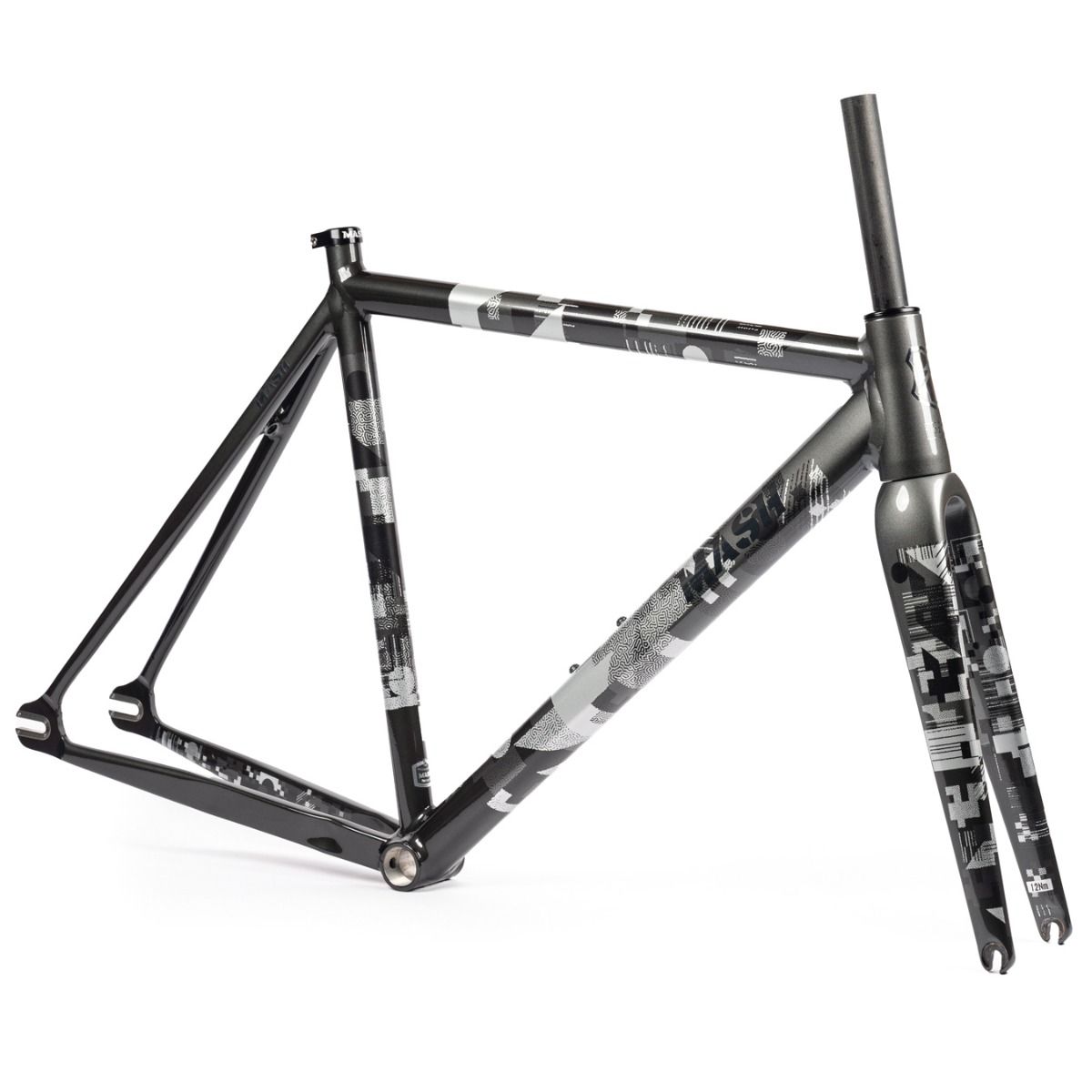 MASH AC-4 Charcoal Silver Frame Set