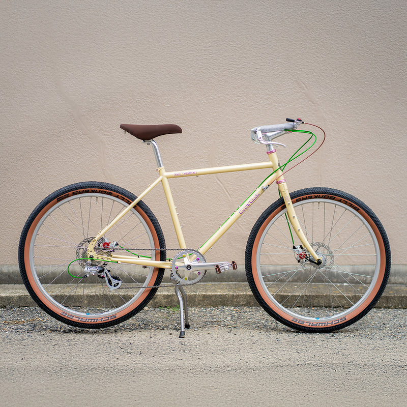 BASSI Hog’s Back Circles Complete Bike - Sparkle Beige