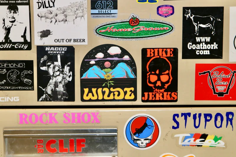 WILDE BICYCLE Nick Potts Sticker